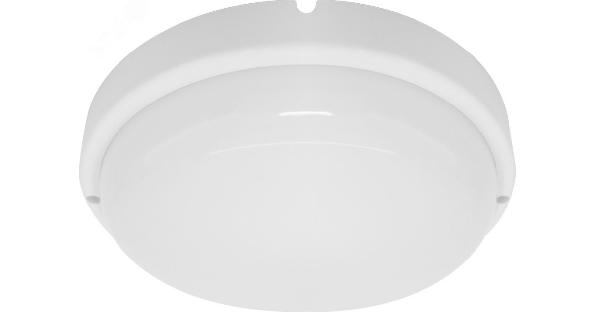 Купить Светильник светодиодный ДБП-12w 6500К 900Лм IP65 круглый белый 29609 Feron оптом в Москве