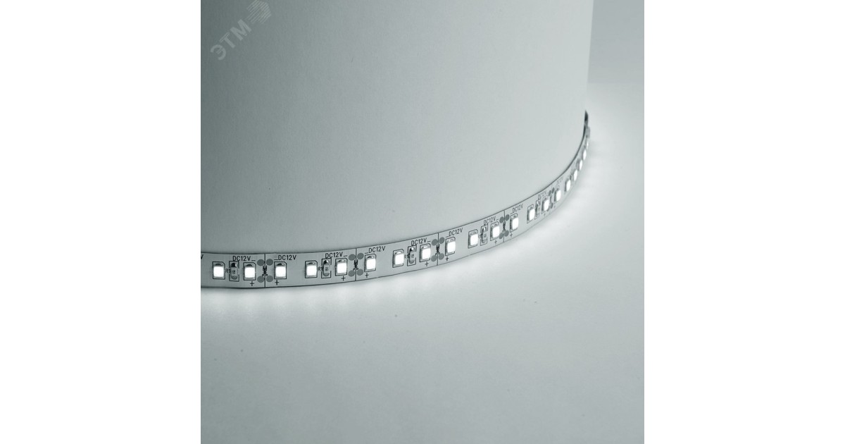 Купить Лента светодиодная LEDх120/м 5м 9.6w/m 12в белый 41448 Feron оптом в Москве