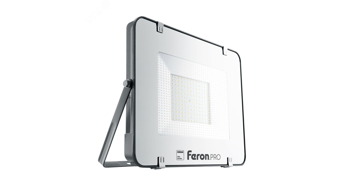Купить Прожектор светодиодный ДО-150w 6400К 15000Лм IP65 черный Feron.PRO 41542 Feron оптом в Москве