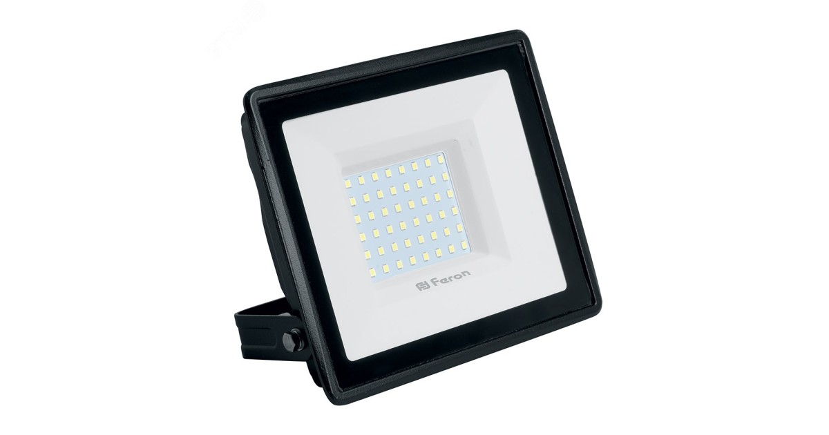 Купить Прожектор светодиодный ДО-70w 6400К 6300Лм IP65 черный 41551 Feron оптом в Москве