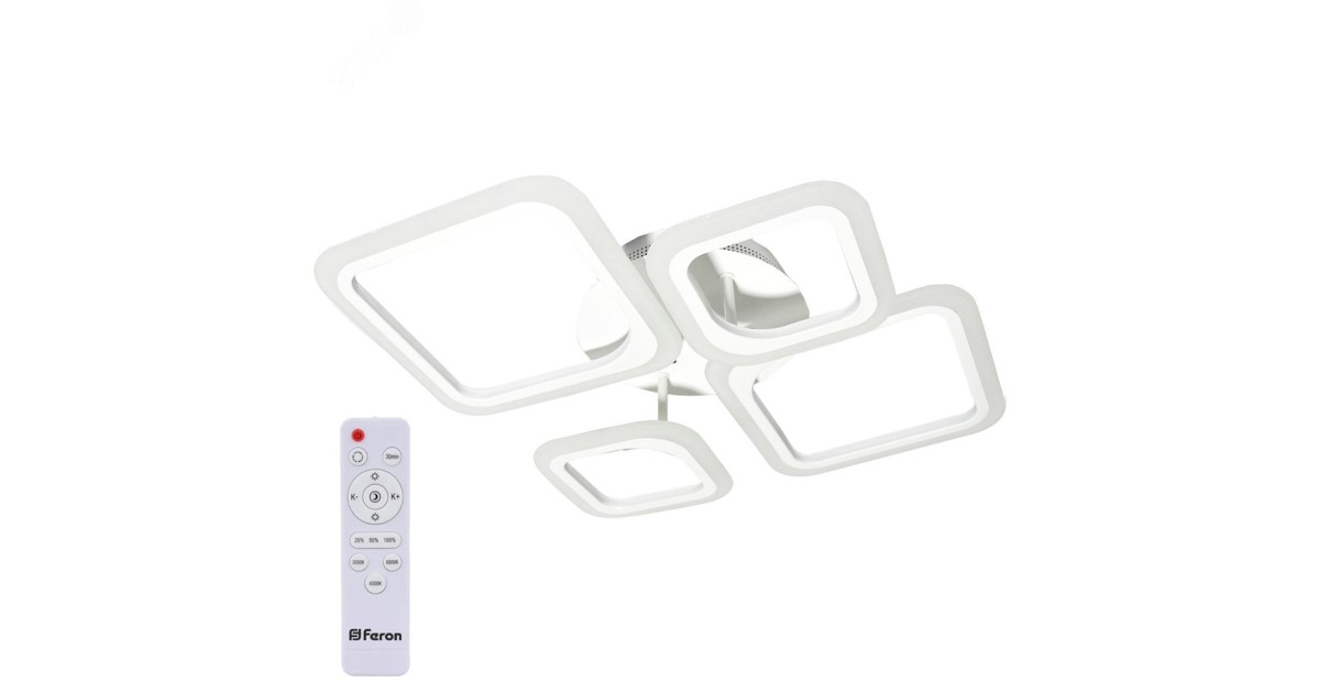 Купить Светильник светодиодный ДБО-84w 3000-6500К max.5200Лм управляемый 41670 Feron оптом в Москве
