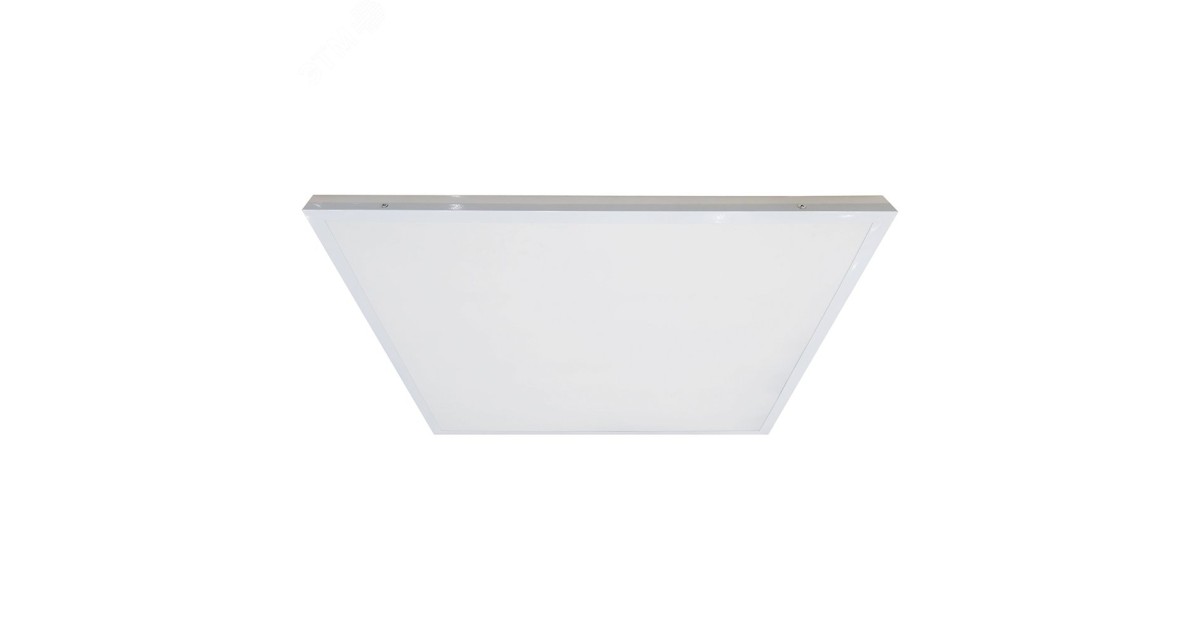 Купить Светильник светодиодный ДВО-40w 595х595х28 6500К 3500Лм c блоком аварийного питания 1.5ч матовый с равномерной засветкой IP40 48295 Feron оптом в Москве