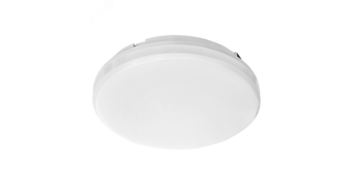 Купить Светильник светодиодный ДБП-18w 4000К 1440Лм с блоком аварийного питания 3ч IP65 круглый белый 48297 Feron оптом в Москве