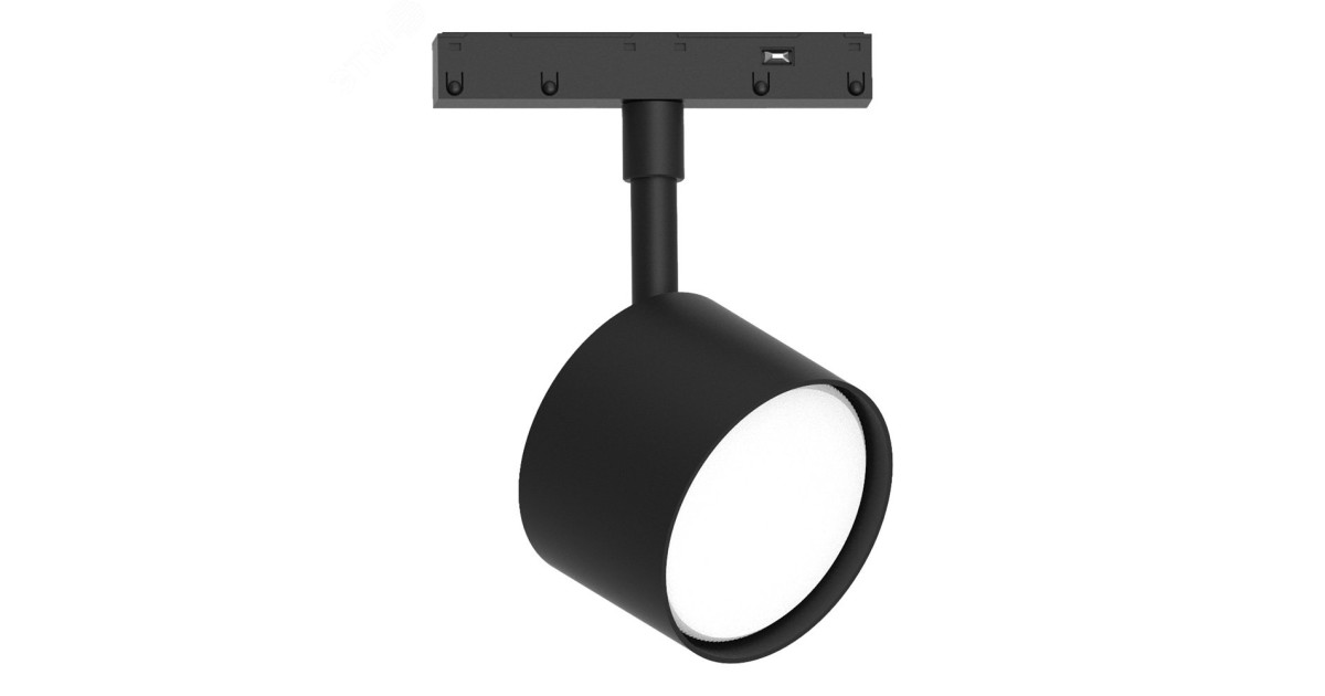 Купить Светильник трековый магнитный на шинопровод ДПО GX53 без лампы IP40 черный 48727 Feron оптом в Москве