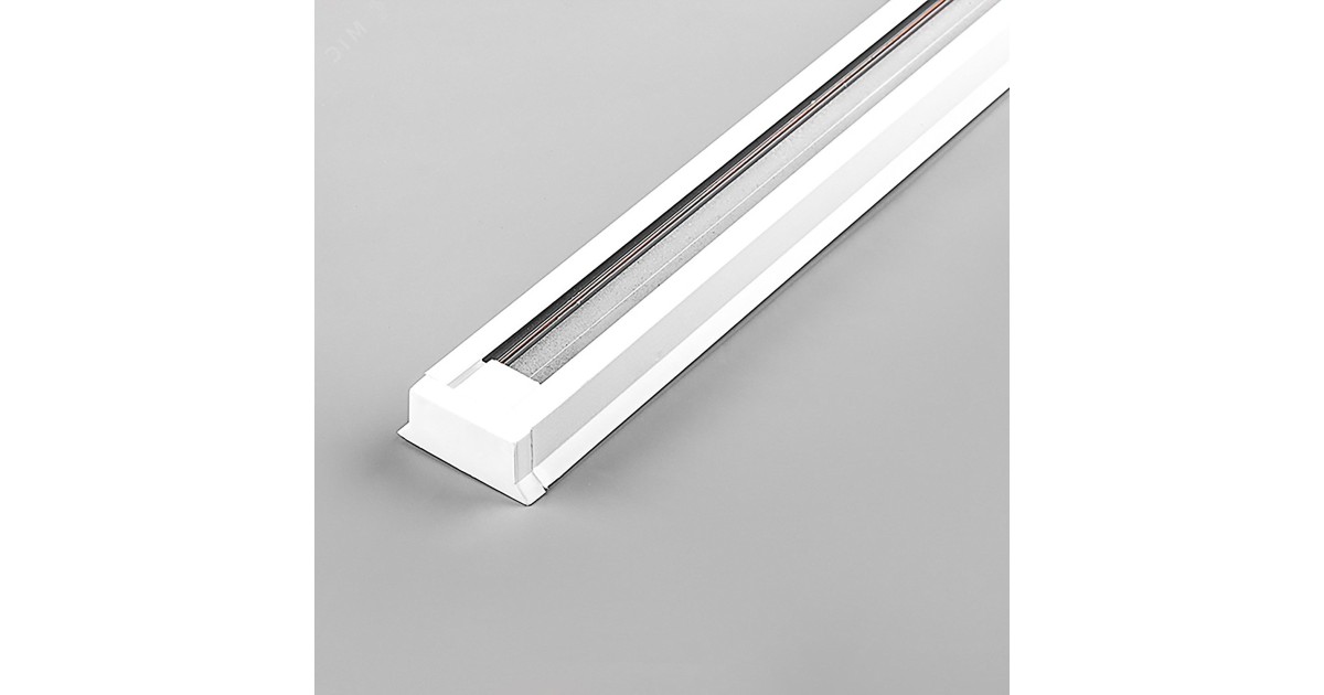 Купить Шинопровод для трековых светильников 3м белый (в наборе токовод заглушка крепление) 10339 Feron оптом в Москве