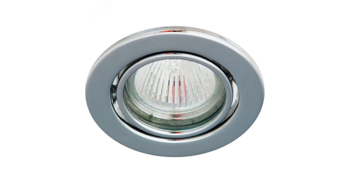 Купить Светильник ИВО-50w 12в G5.3 поворотный хром 15118 Feron оптом в Москве