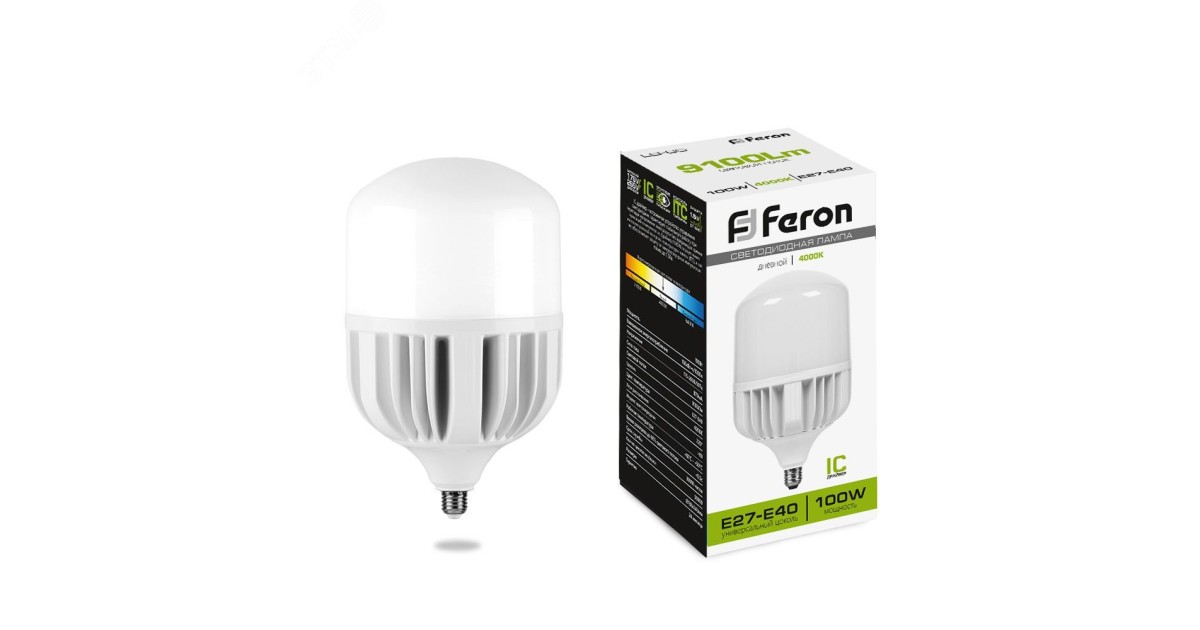 Купить Лампа светодиодная LED 40вт Е27/Е40 белый 25819 Feron оптом в Москве