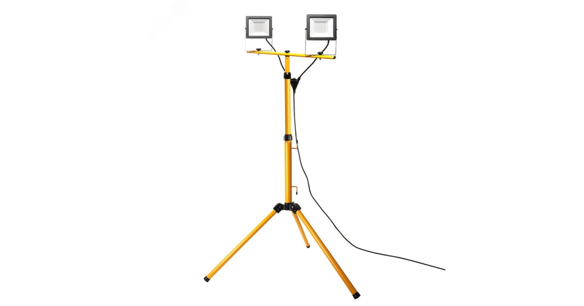 Купить Прожекторы светодиодные ДО-2х50 на штативе 6400К 9000Лм IP65 29568 Feron оптом в Москве