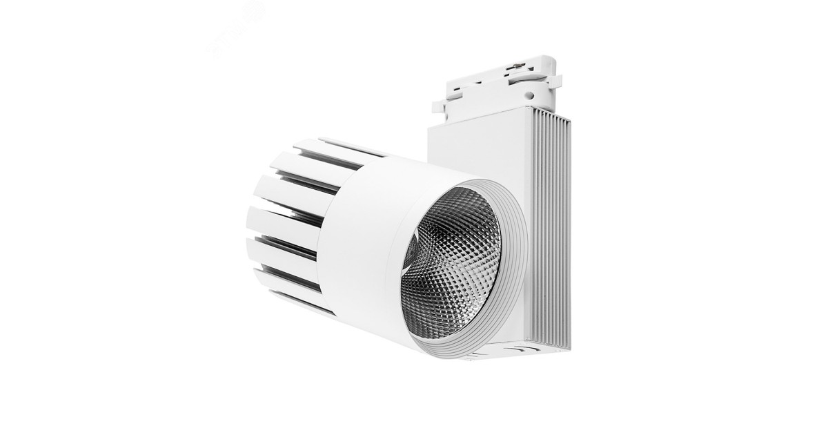 Купить Светильник светодиодный трековый на шинопровод ДПО-30w 4000К 2700Лм белый 29693 Feron оптом в Москве