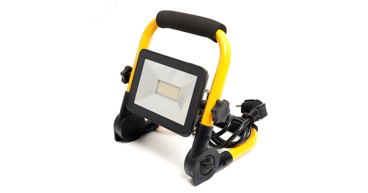 Купить Прожектор светодиодный ДО-50w переносной 6400K 4000Лм IP65 29747 Feron оптом в Москве