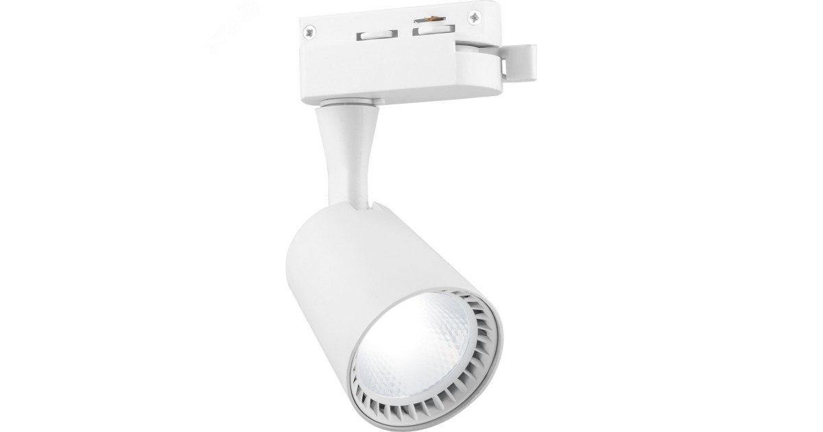 Купить Светильник светодиодный трековый на шинопровод ДПО-12w 2700К 1080Лм белый 32511 Feron оптом в Москве