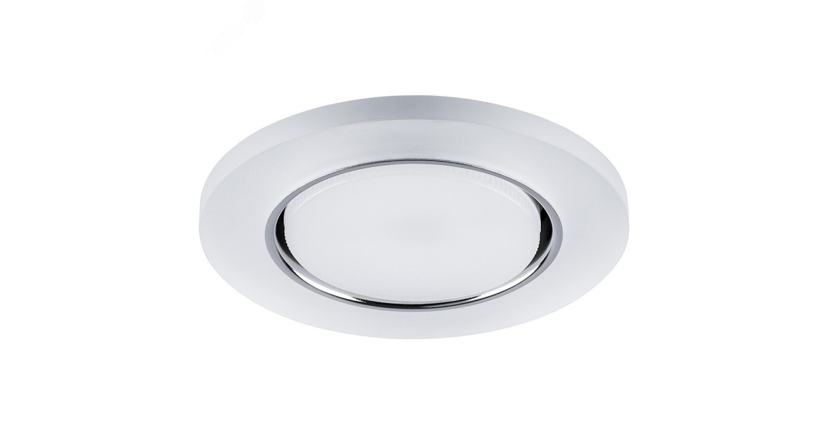 Купить Светильник ДВО-15w GX53 без лампы со светодиодной подсветкой 4000К белый матовый 32659 Feron оптом в Москве