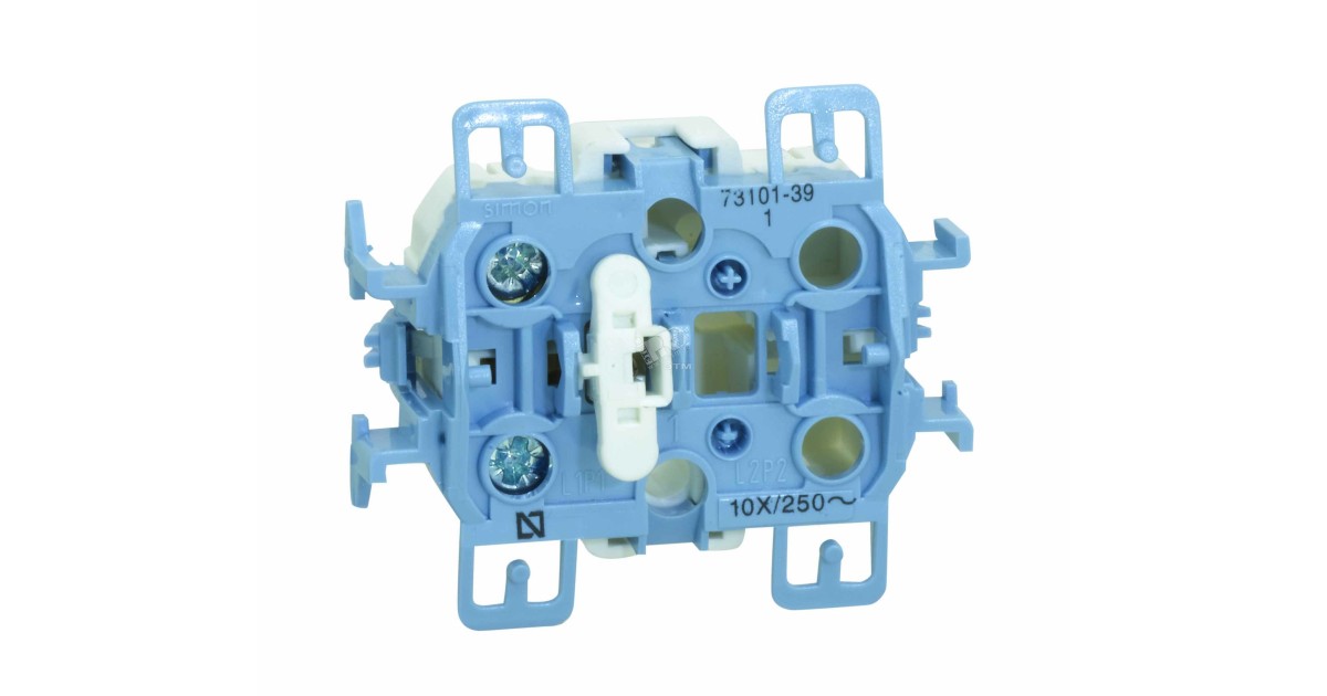 Купить Выключатель, 10А 250В, S73L, механизм 73101-39 Simon оптом в Москве