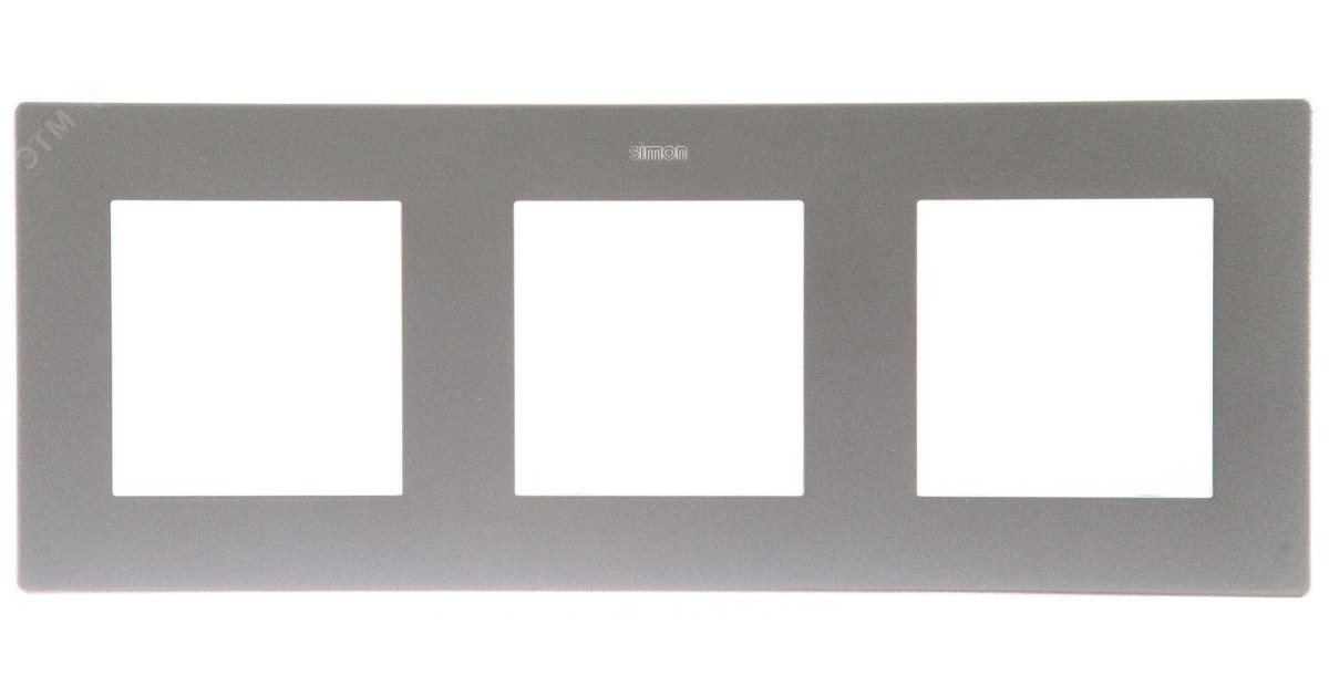 Купить Рамка 3-м 4 алюм. 2400630-033 Simon оптом в Москве