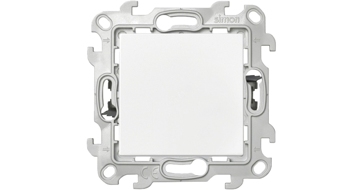 Купить Переключатель 1-кл. 1п 2мод. СП 24 10А IP20 Push&Go механизм бел. 2420201-030 Simon оптом в Москве