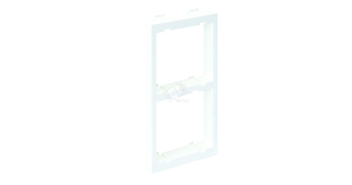 Купить Connect Адаптер вертикальный на 2 модуля K45 45х45мм CIMA-модуль 52x108 мм SC алюминий S62-8 Simon оптом в Москве