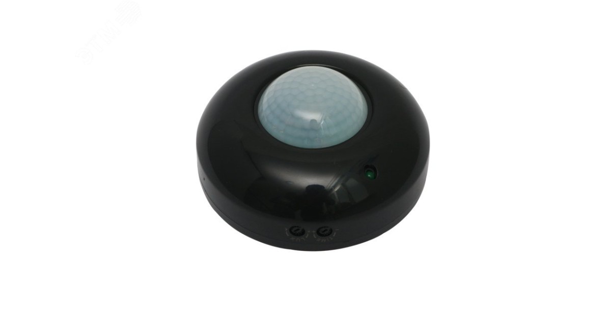 Купить Датчик движения инфракрасный ДДИ-101 01 1200Вт 6м 360град. черн. DEKraft 60132DEK DEKraft оптом в Москве