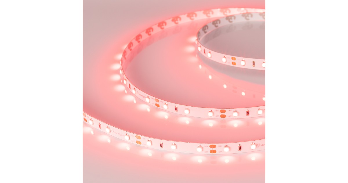 Купить Лента RT-A60-8mm 12V Red (4.8 W/m, IP20, 2835, 5m) 010526(2) Arlight оптом в Москве