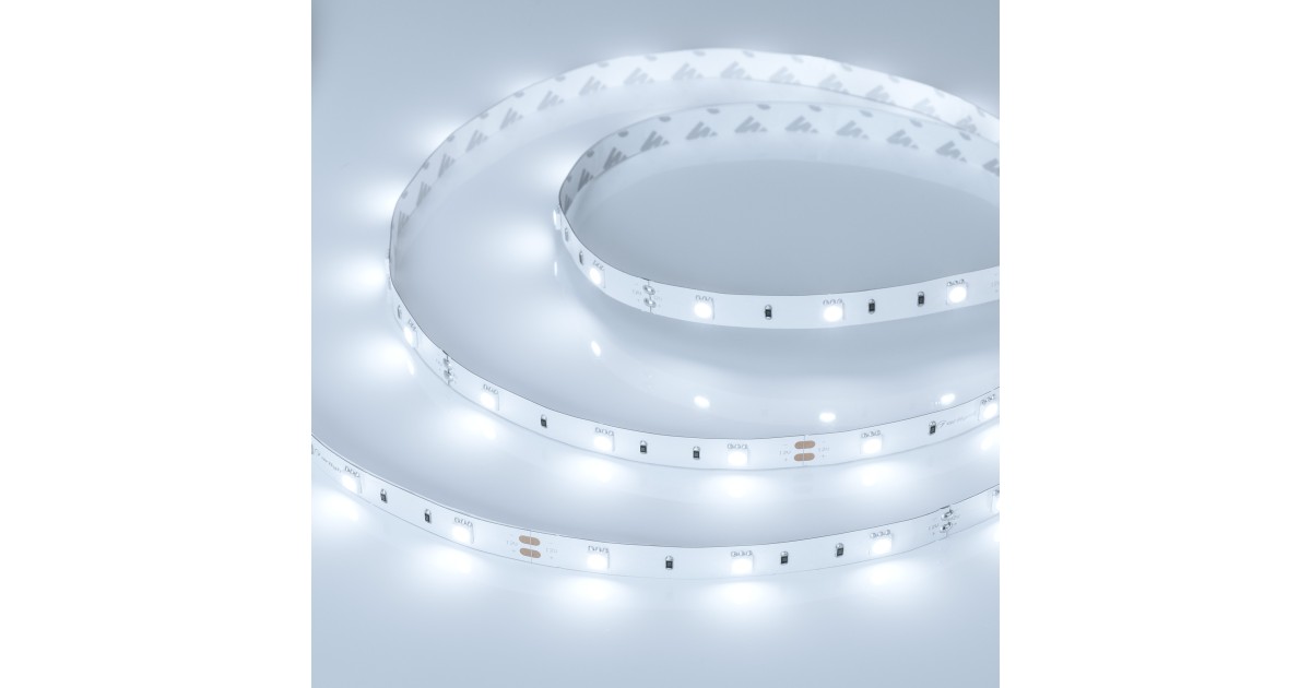 Купить Лента RT 2-5000 12V White6000 (5060, 150 LED, LUX) 010595(B) Arlight оптом в Москве