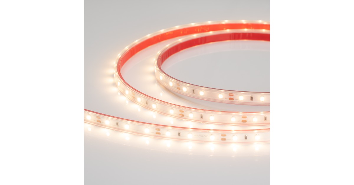 Купить Лента герметичная RTW-PS-A60-10mm 12V Warm2700 (4.8 W/m, IP67, 2835, 5m) 028506(2) Arlight оптом в Москве