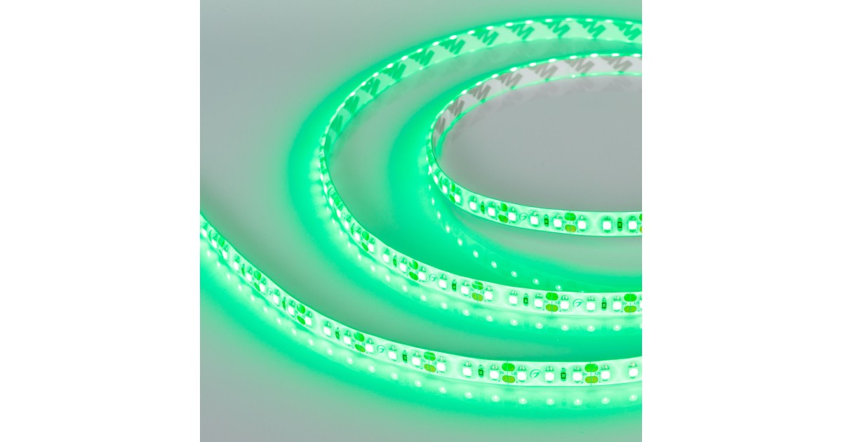Купить Лента герметичная RTW-SE-A120-8mm 12V Green (9.6 W/m, IP65, 2835, 5m) 014792(2) Arlight оптом в Москве