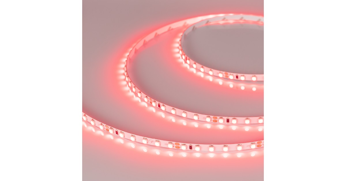 Купить Лента RT-A120-5mm 24V Red (9.6 W/m, IP20, 2835, 5m) 015657(2) Arlight оптом в Москве