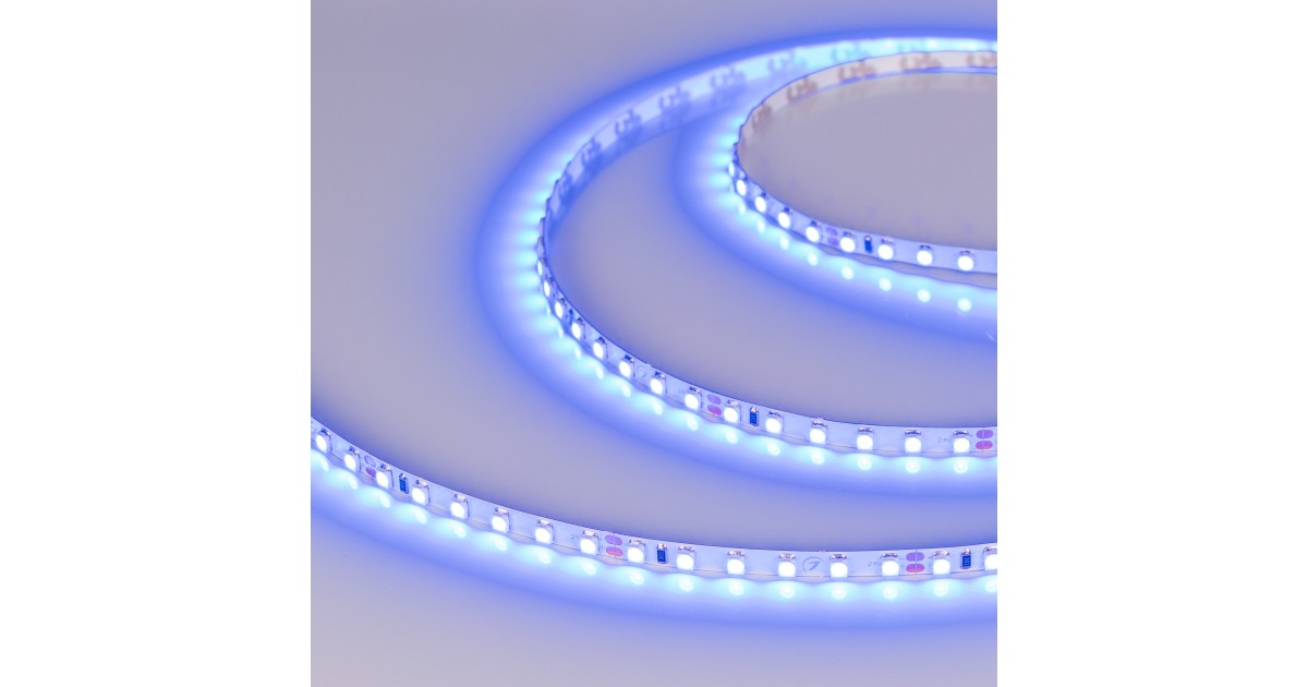 Купить Лента RT-A120-5mm 24V Blue (9.6 W/m, IP20, 5m) 015660(2) Arlight оптом в Москве