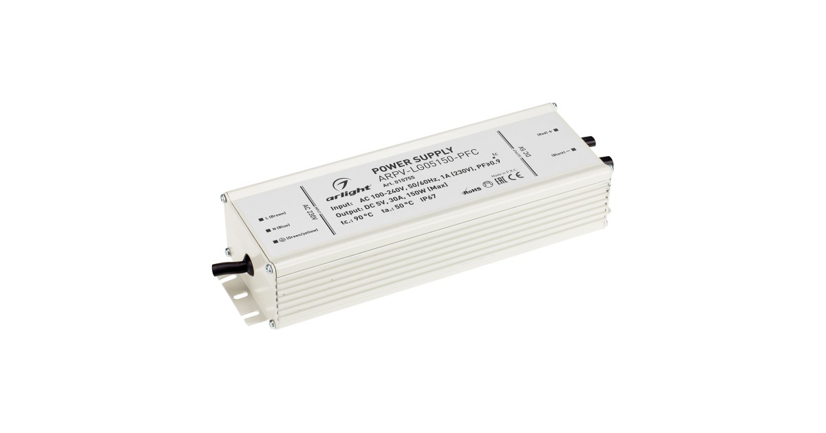Купить Блок питания ARPV-LG05150-PFC (5V, 30.0A, 150W) 015755 Arlight оптом в Москве