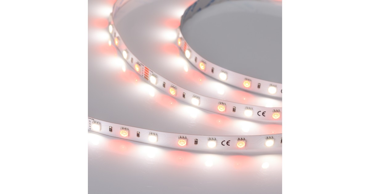 Купить Лента RT-B60-10mm 24V RGBW-Day (14.4 W/m, IP20, 5060, 5m) 018326(2) Arlight оптом в Москве