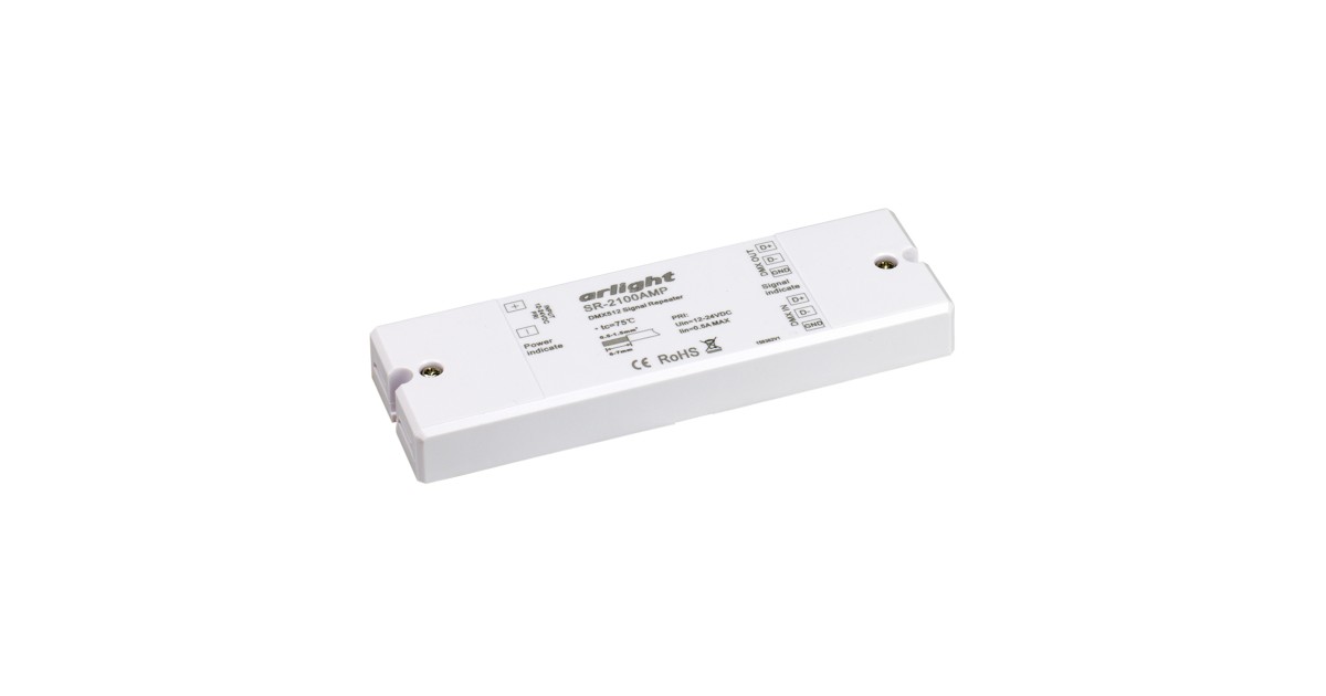 Купить Усилитель DMX-сигнала SR-2100AMP (12-24V, 1CH) 019460 Arlight оптом в Москве
