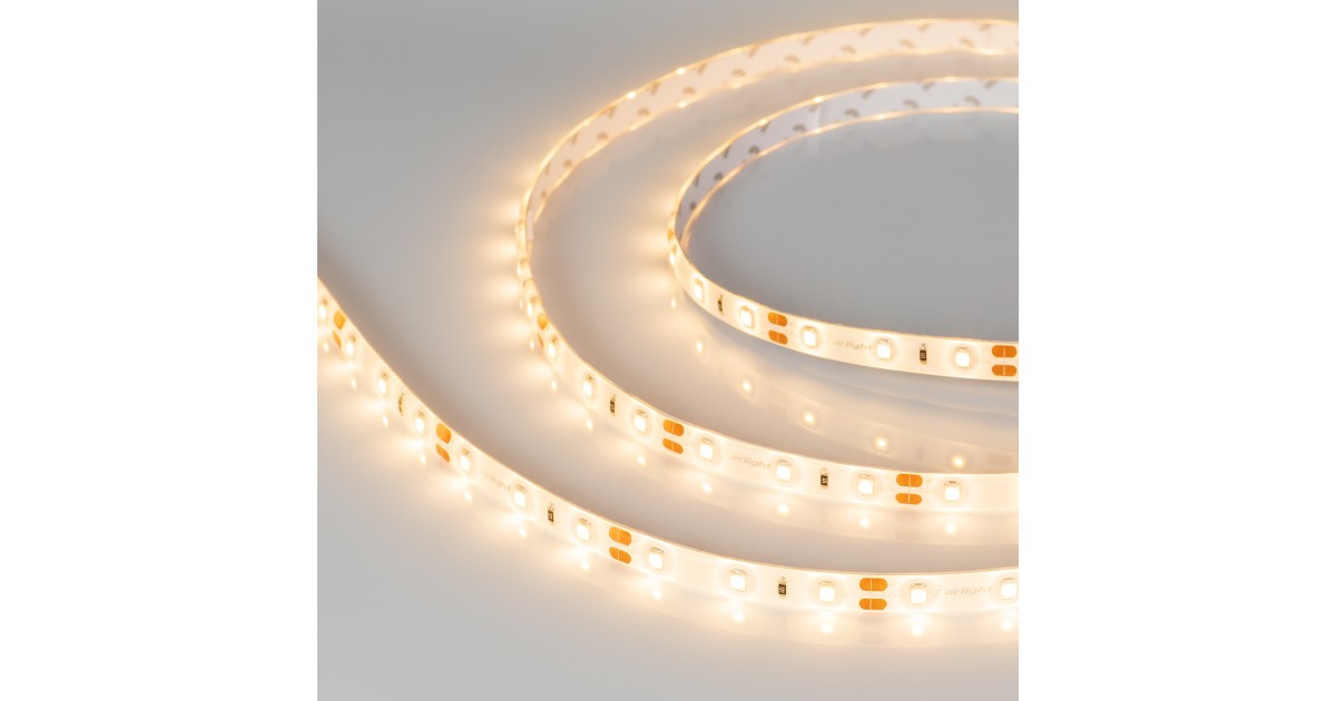 Купить Лента герметичная RTW-SE-A60-8mm 12V Warm3000 (7.2 W/m, IP65, 2835, 5m) 020519(2) Arlight оптом в Москве