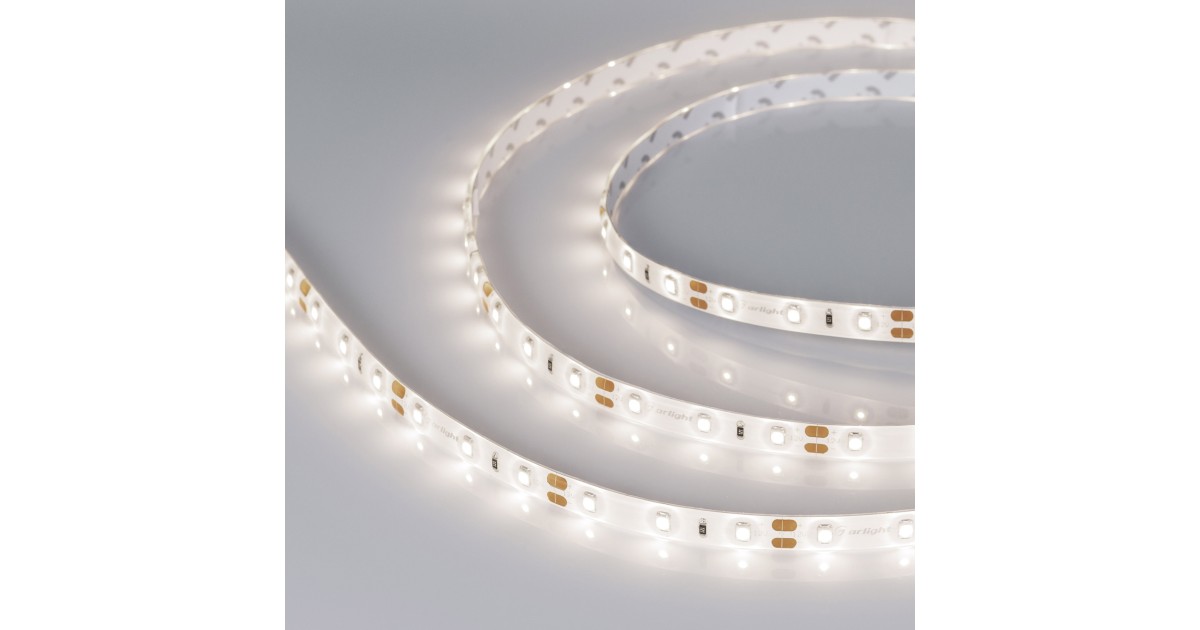 Купить Лента герметичная RTW-SE-A60-8mm 12V Day4000 (7.2 W/m, IP65, 2835, 5m) 020518(2) Arlight оптом в Москве