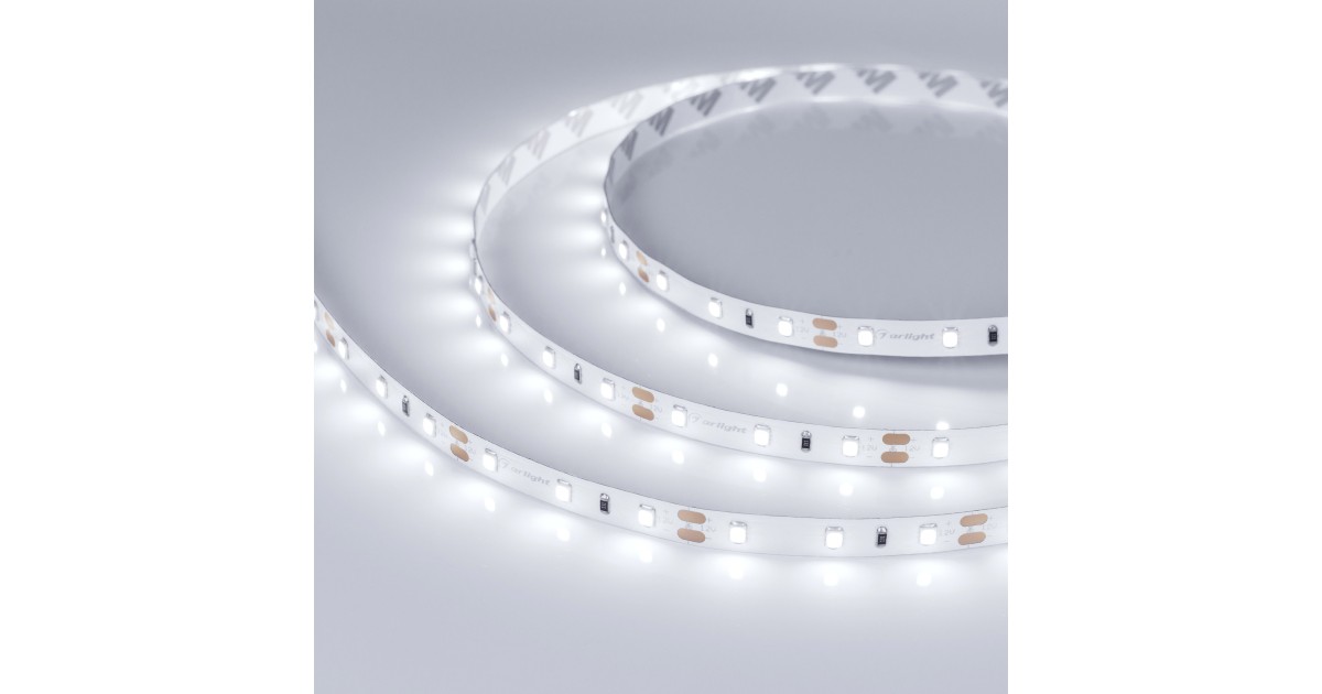 Купить Лента RT-A60-8mm 12V White6000 (7.2 W/m, IP20, 2835, 5m) 015703(2) Arlight оптом в Москве