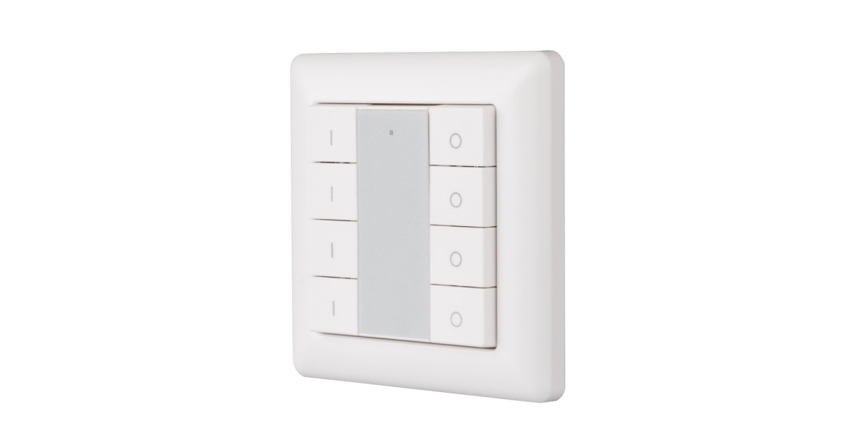 Купить Панель Knob SR-KN9550K8-UP White (KNX, DIM) 021370 Arlight оптом в Москве