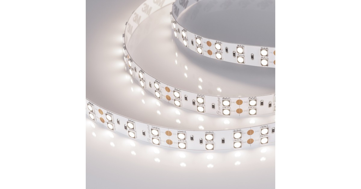 Купить Лента RT-B120-15mm 24V Day4000 CRI98 (28.8 W/m, IP20, 5060, 5m) 021469(2) Arlight оптом в Москве