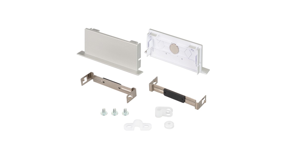 Купить Заглушка S2-LINIA94-F Silver 021185(1) Arlight оптом в Москве