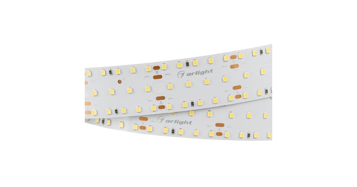 Купить Лента S2-2500 24V Day 4000K 34mm (2835, 280 LED/m, LUX) 021201(1) Arlight оптом в Москве