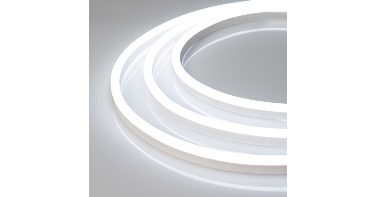 Купить Гибкий неон ARL-NEON-1608-SIDE 24V White 030874 Arlight оптом в Москве