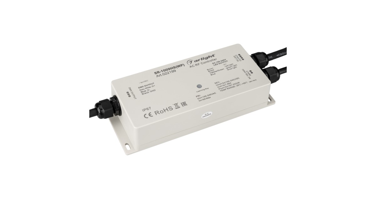 Купить Контроллер SR-1009HSWP (230V, 3x1.66A) 022199 Arlight оптом в Москве