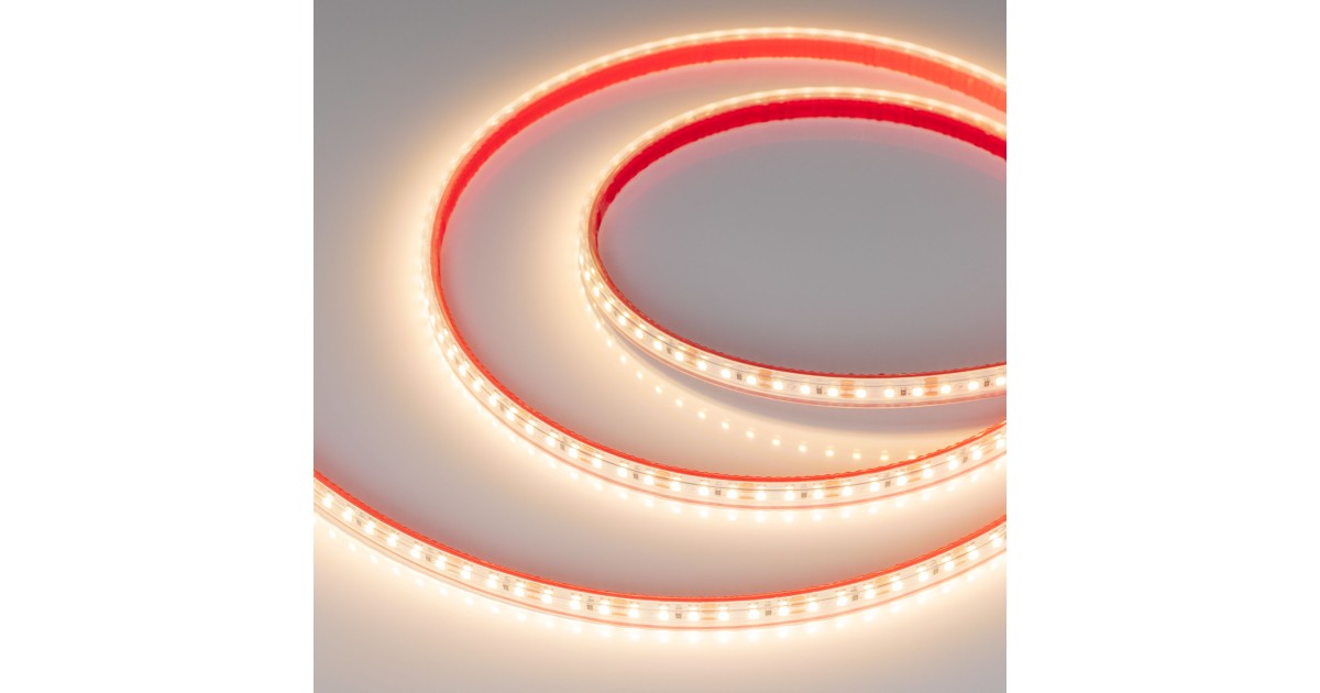 Купить Лента герметичная RTW-PS-A120-10mm 12V Warm3000 (9.6 W/m, IP67, 2835, 5m) 022320(2) Arlight оптом в Москве