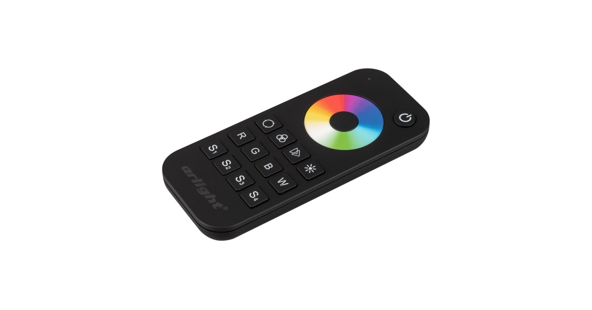 Купить Пульт SMART-R28-RGBW Black (1 зона, 2.4G) 023479 Arlight оптом в Москве