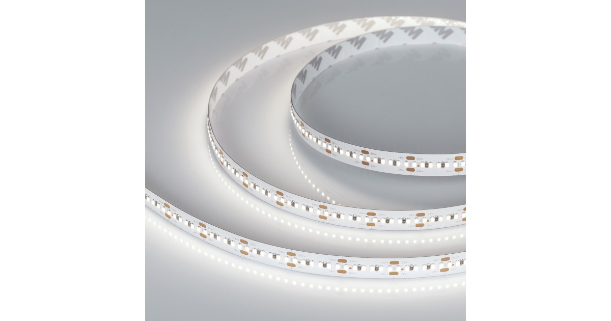 Купить Лента MICROLED-M300-10mm 24V Day5000 (21.6W/m, IP20,2216, 5m) 023588(1) Arlight оптом в Москве