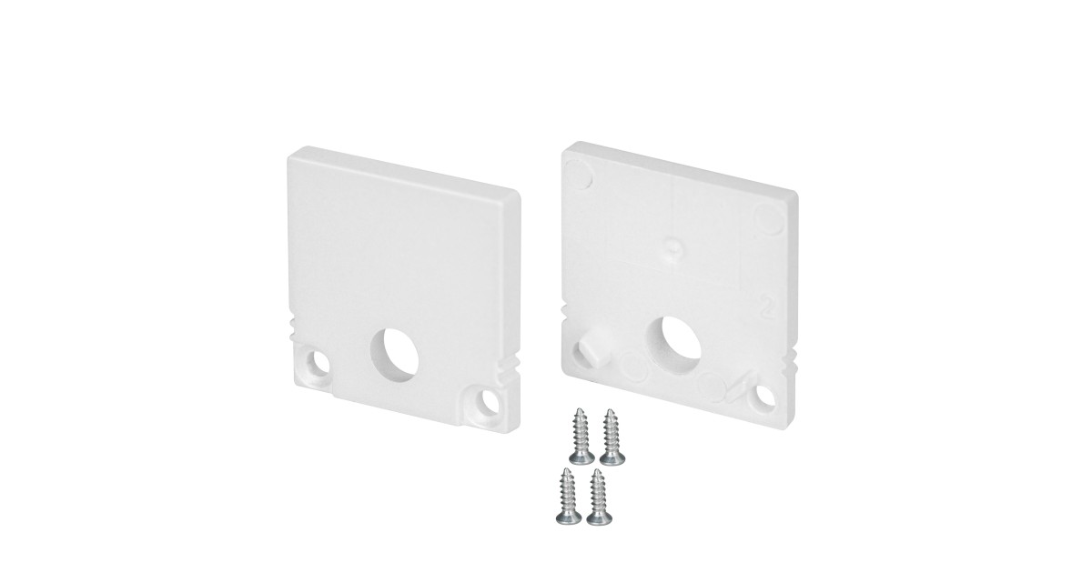 Купить Заглушка SL-SLIM20-H20 WHITE с отверстием 047634 Arlight оптом в Москве