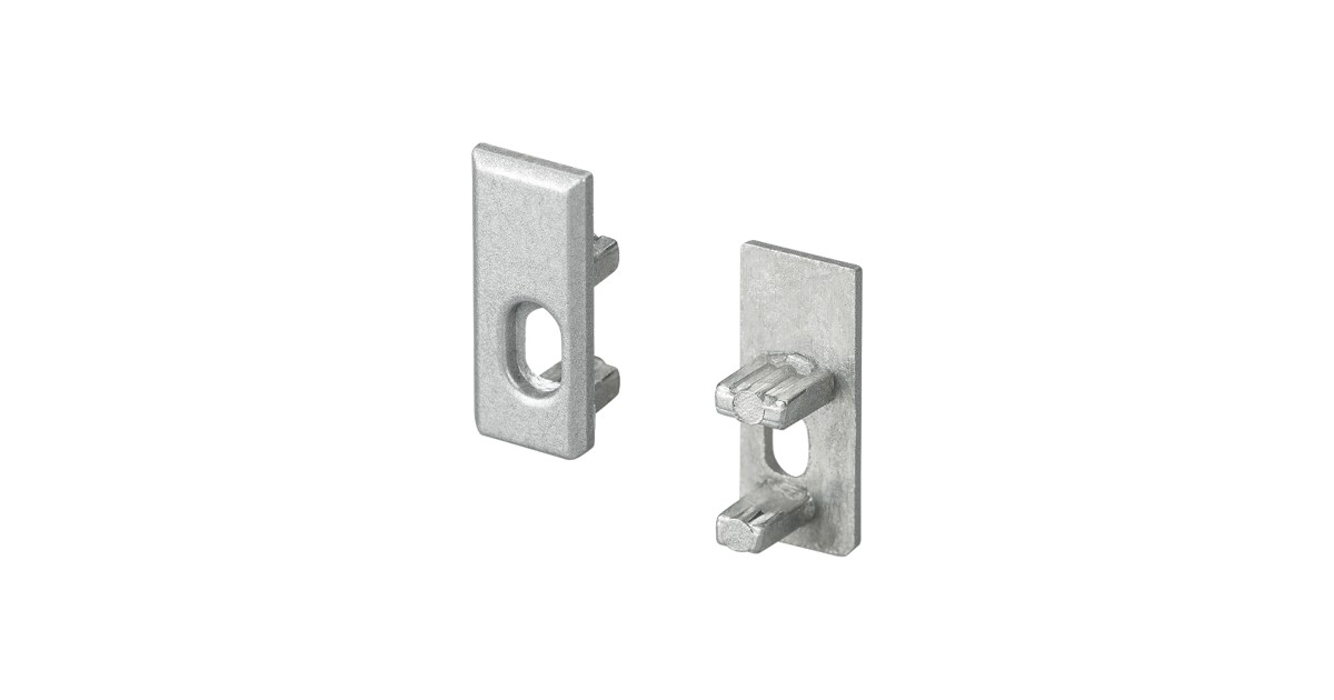 Купить Заглушка ALU-NANO с отверстием левая 024187 Arlight оптом в Москве