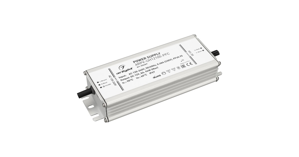 Купить Блок питания ARPV-UH12100-PFC (12V, 8.0A, 96W) 024267 Arlight оптом в Москве