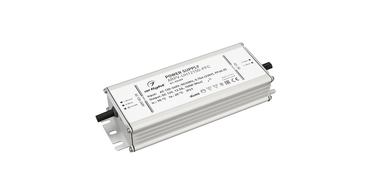 Купить Блок питания ARPV-UH12150-PFC (12V, 12.5A, 150W) 024269 Arlight оптом в Москве