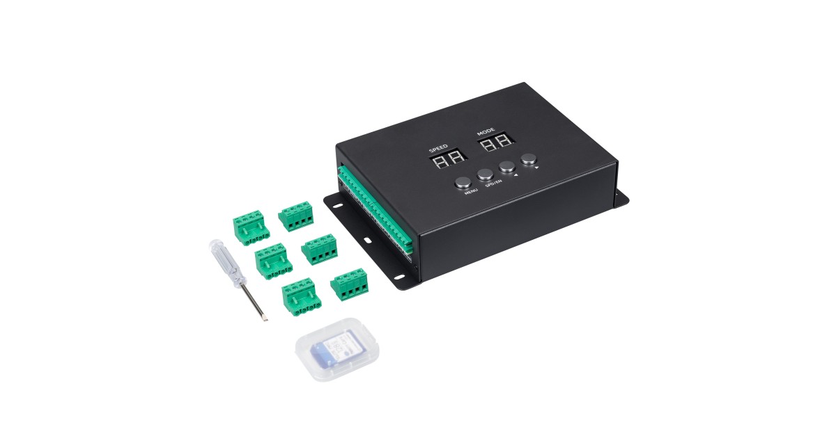 Купить Контроллер DMX K-5000 (220V, SD-card, 5x512) 024323 Arlight оптом в Москве