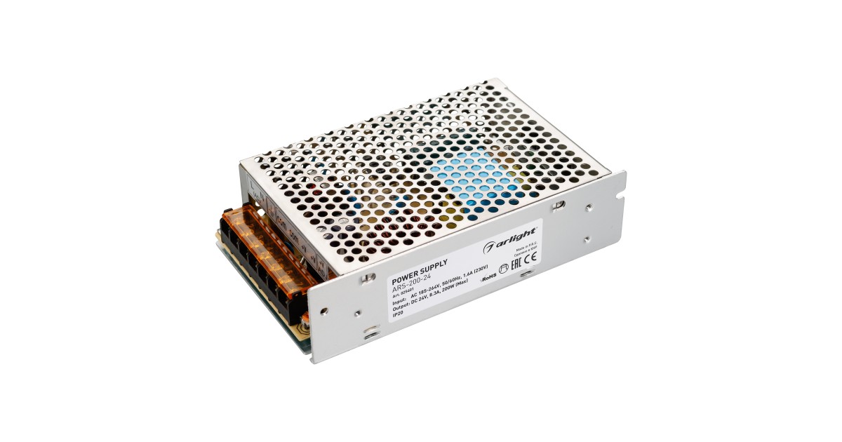 Купить Блок питания ARS-200-24 (24V, 8.3A, 200W) 025401 Arlight оптом в Москве