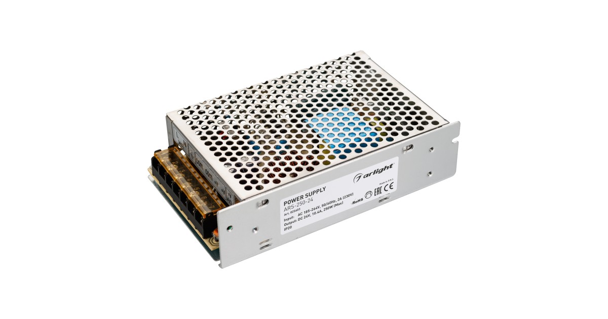 Купить Блок питания ARS-250-24 (24V, 10.4A, 250W) 025403 Arlight оптом в Москве