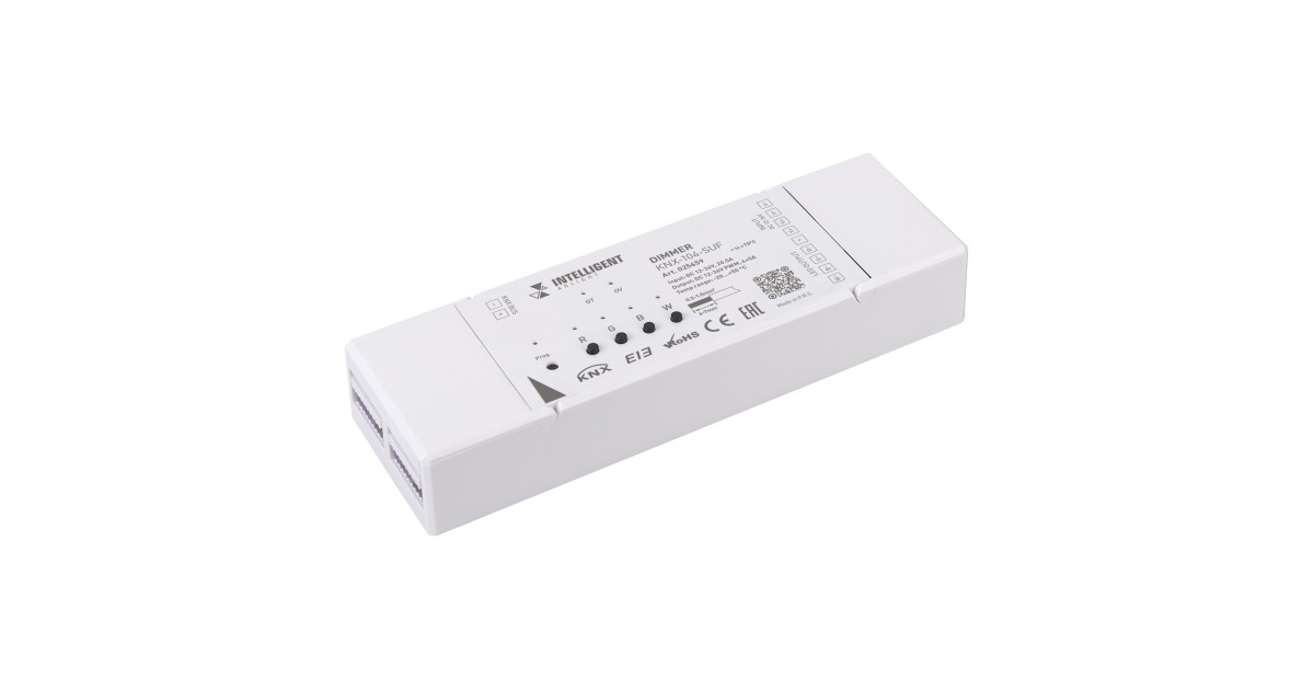 Купить INTELLIGENT ARLIGHT Диммер KNX-104-SUF (12-36V, 4x5A) 025659 Arlight оптом в Москве